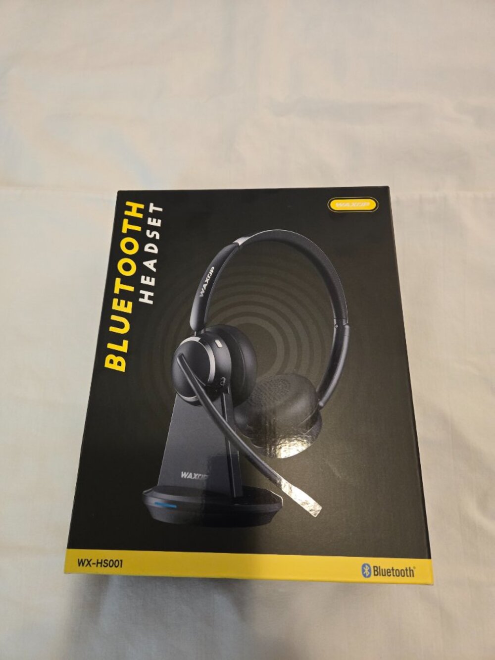 Wireless Headset with Mic for Work, Bluetooth 6.0 Headset with Microphone for PC